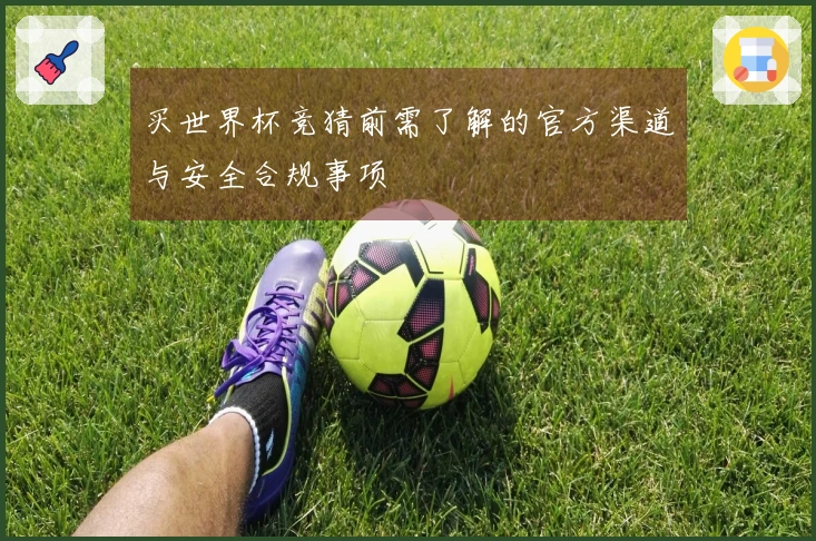 买世界杯竞猜前需了解的官方渠道与安全合规事项